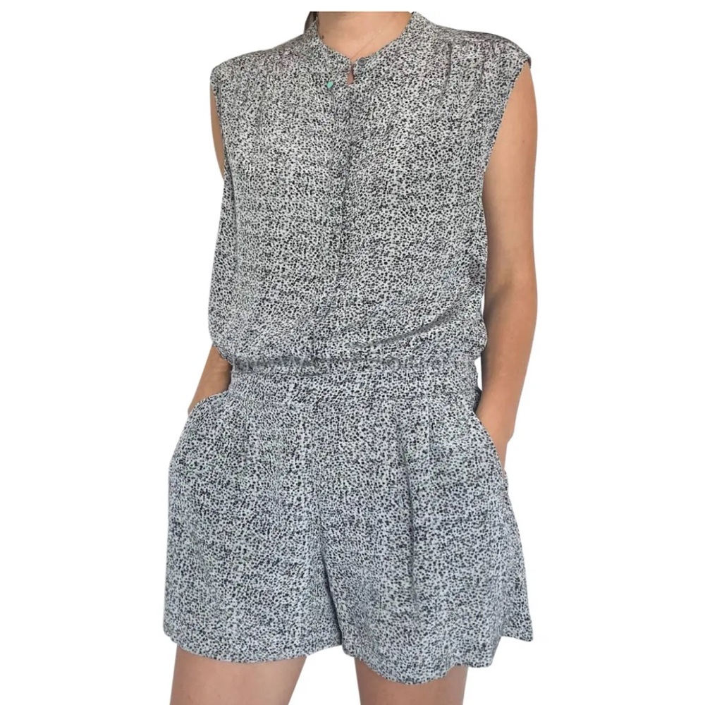 VINCE Silk Romper Size 10